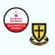 The Crusaders Rugby Club Oakville crest sits beside a Jumpstart Bon Départ Sport Relief Fund Recipient badge.