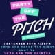 Promotional poster for Party Off the Pitch, a dance party at Crusaders Rugby Club in Oakville.