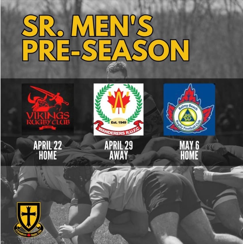 The Senior Men begin the 2023 season with 3 pre-season games.