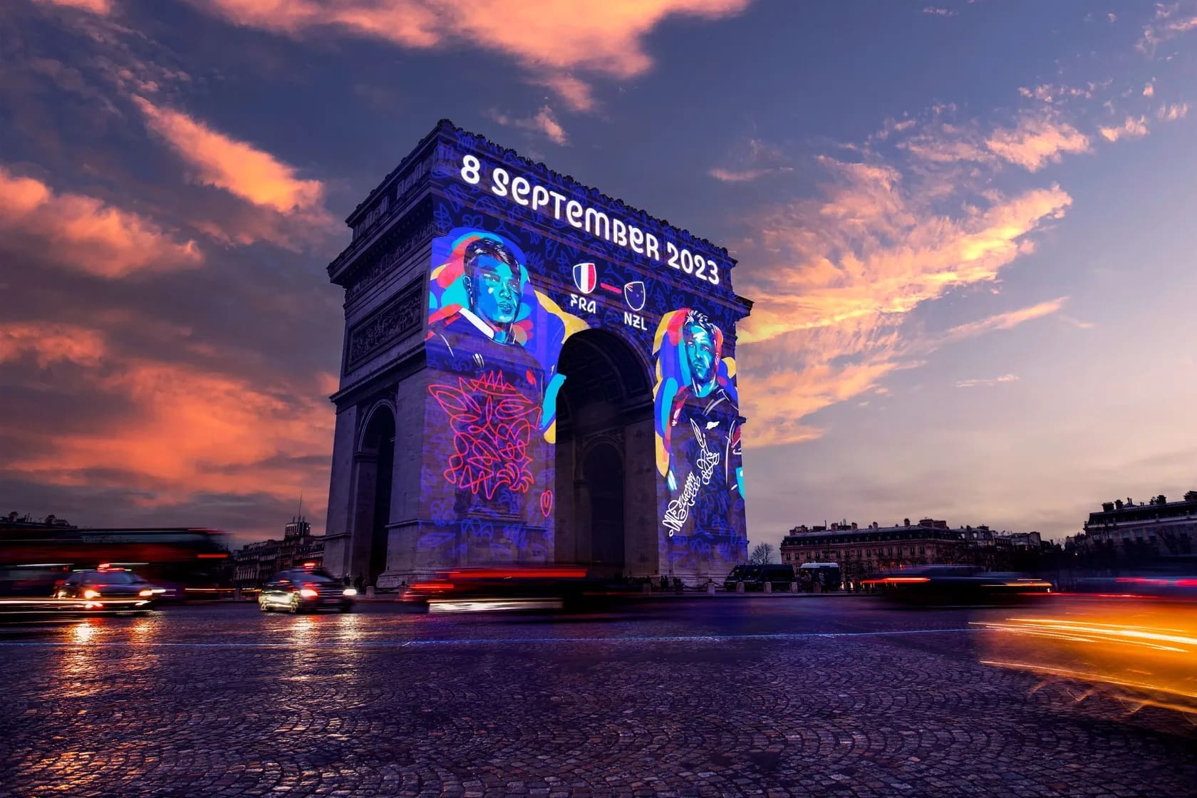 Celebrations are taking place throughout France to mark the 100-day countdown to the start of Rugby World Cup 2023 – set to be the most popular edition in the tournament's history.