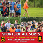 Crusaders Rugby Club Oakville day camp: multisport summer activities for kids 9–13.